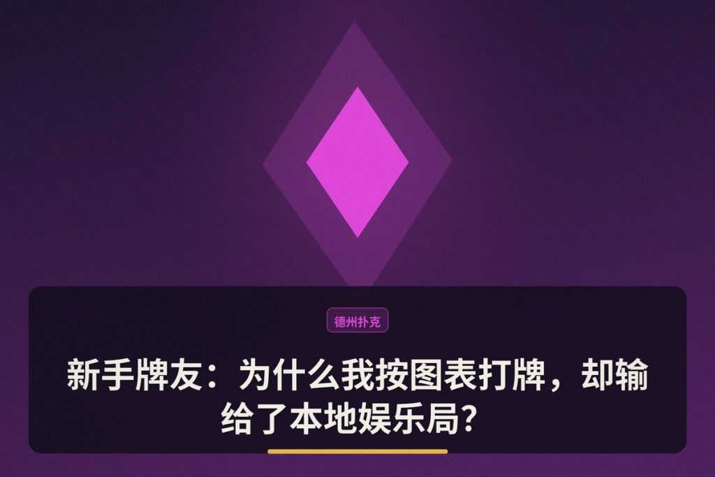 https://www.reddit.com/r/poker/comments/1ub83n0/newish_player_here_looking_to_improve/ - 新手牌友：为什么我按图表打牌，却输给了本地娱乐局？