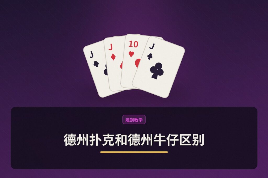 德州扑克和德州牛仔区别 - 德州扑克和德州牛仔区别：规则、玩法与策略全解析