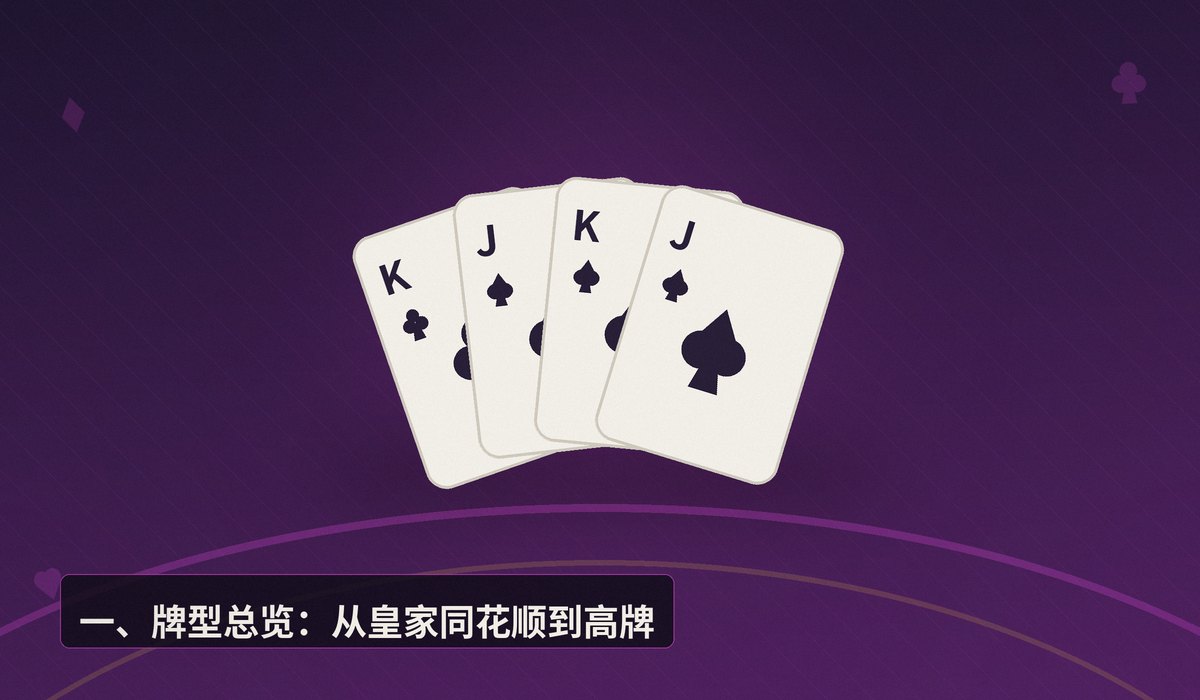 德州扑克牌型大小排序 - 德州扑克牌型大小排序:从高牌到皇家同花顺,新手必读指南
