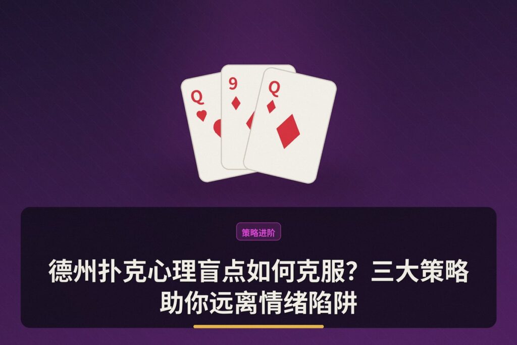 德州扑克心理盲点如何克服 - 德州扑克心理盲点如何克服？三大策略助你远离情绪陷阱