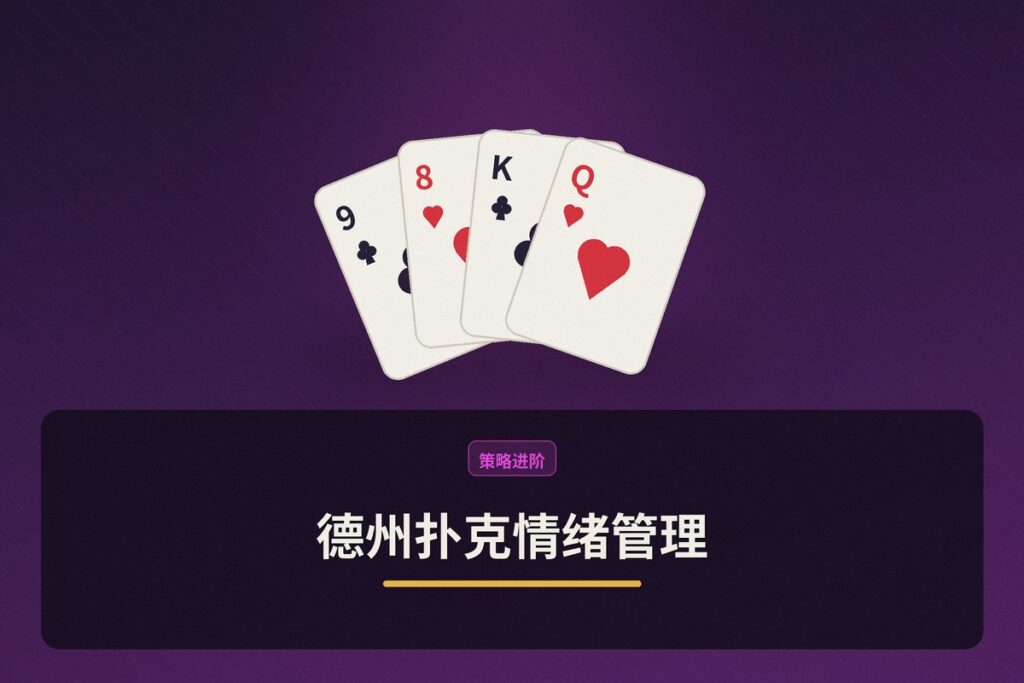 情绪管理Tilt control技巧 - 德州扑克情绪管理：Tilt Control技巧，摆脱上头陷阱