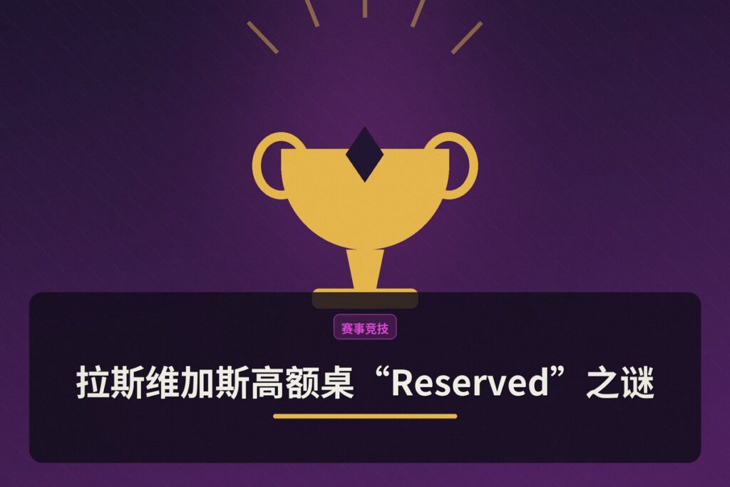 https://www.reddit.com/r/poker/comments/1ueyz6j/how_do_reserved_high_stakes_games_in_vegas_work/ - 拉斯维加斯高额桌“Reserved”之谜：WSOP期